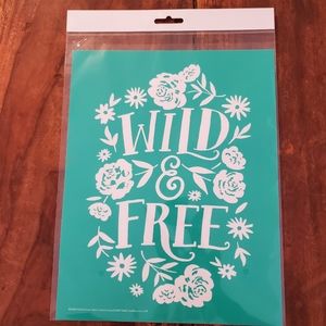 Chalk Couture Wild and Free transfer